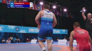 97 kg 1/2 Final - Nikolaos Karavanos, Greece vs Rodion Sanakoev, Russia