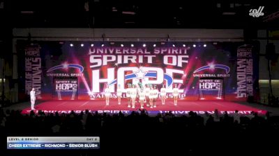 Cheer Extreme - Richmond - Senior Blush [2026 L2 Senior Day 2] 2026 Spirit of Hope Grand Nationals