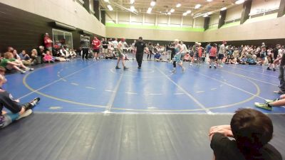 126 lbs Quarterfinal - Grayson Cannon, Dendy Trained Wrestling vs Preston Pas, Rockmart Takedown Club