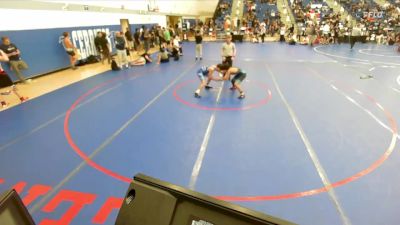 106 lbs Cons. Round 4 - Elias Kashou, Yorba Linda HS vs Luke Montero, Monster Garage Wrestling Club