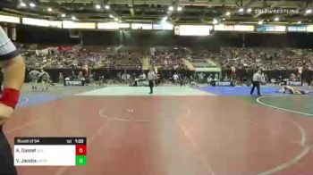 160 lbs Round Of 64 - Aidan Gassel, Silverback Wc vs Victor Jacobs, Badger