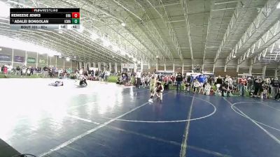 62+ Semifinal - Adalei Bongolan, Iron County Wrestling Academy vs Remeese Jenks, Unattached