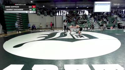 113 lbs Champ. Round 1 - Barrett Buchanan, Christian Brothers High vs James Goffigan, Catholic High School