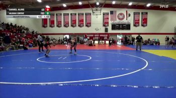 125 lbs Quarterfinal - Alijah Ortiz, Fresno City College vs Daniel Alire, Arizona Christian