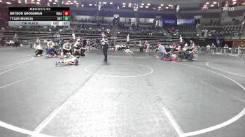 45 lbs 7th Place - Bryson Grossman, Pohatcong vs Tyler Murcia, Tinton Falls Wrestling Club