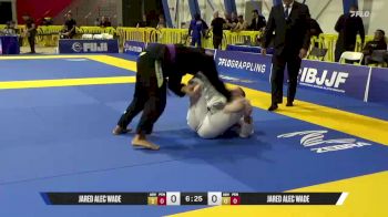 Jared Alec Wade vs Caio Carreira Ramos 2025 World Jiu-Jitsu IBJJF Championship