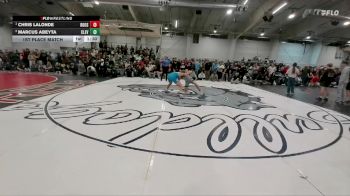 144 lbs 1st Place Match - Chris LaLonde, Roosevelt vs Marcus Abeyta, Cleveland