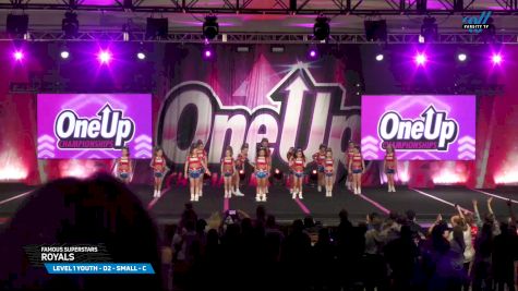Famous Superstars - ROYALS [2025 L1 Youth - D2 - Small - C Day 2] 2025 One Up Grand Nationals