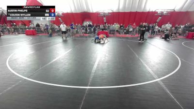 120 lbs Cons. Rd Of 16 - Austin Phelps, Illinois vs Colton Wyller, Marmion Wrestling Academy