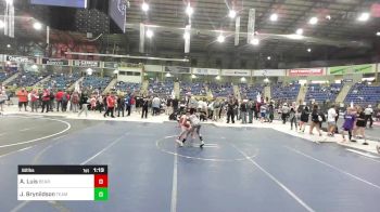 82 lbs Rr Rnd 5 - Alden Luis, Bear Cave WC vs Jaxon Brynildson, Team Grand Valley Elite