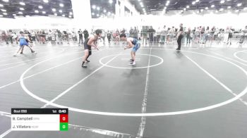 157 lbs Consi Of 16 #1 - Brandon Campbell, Spring Valley HS vs Jonah Villatoro, Hesperia HS