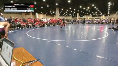 113 lbs Round 2 (6 Team) - Denzel Benton, Powerhouse vs Stran Webb, OTC