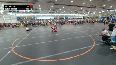 150 lbs Champ. Round 2 - Bazely Simison, Unattached vs Joey Paletta, Unattached