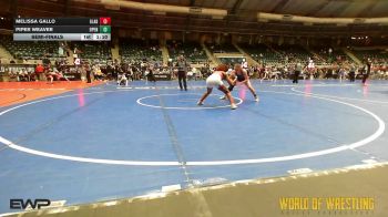 120 lbs Semifinal - Melissa Gallo, Gladiator Wrestling Club vs Piper Weaver, Open Mats
