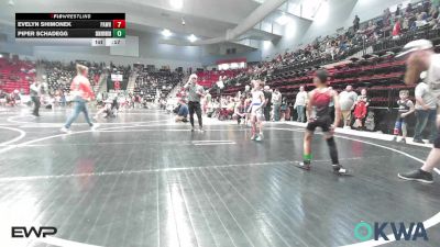 52 lbs Quarterfinal - Noah Morgan, Berryhill Wrestling Club vs Kingston Warrior, Wagoner Takedown Club