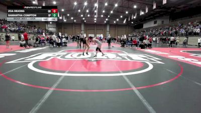 130A 1st Place Match - Zoa Dejong, Omaha Westside vs Samantha Compton, North Point