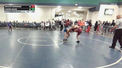 120 lbs Consi Of 64 #2 - Nicolas Enzminger, ND vs Carter Booze, NE