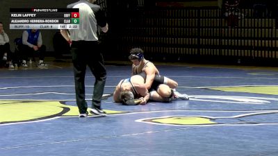 165 lbs Alejandro Herrera-Rondon, Clarion vs Kelin Laffey, Buffalo