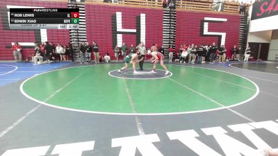 132 lbs Consi Of 8 #1 - Rob Lewis, Silver Lake vs Edwin Xiao, Hopkinton