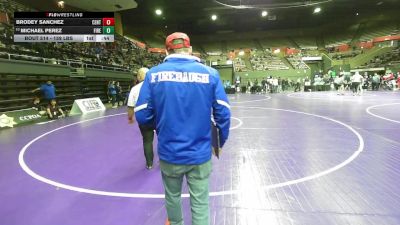 159 lbs Consi Of 16 #2 - Brodey Sanchez, Centennial vs Michael Perez, Firebaugh