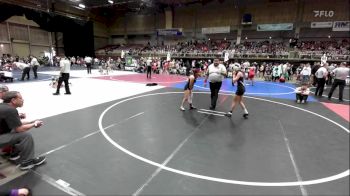 101 lbs Quarterfinal - Vivienne Arellano, Westside WC vs Gionna Duran, Duran WC