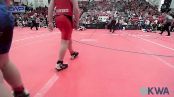 105 lbs Rr Rnd 1 - Haylin Higgins, Pawnee Wrestling Club vs Deklyn Barnes, Harrah Little League Wrestling