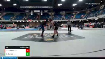 285 lbs Champ. Round 2 - Abdulhamid Olowu, Hoffman Estates vs Aiden Surratt, Jacksonville