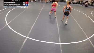 157 lbs Cons. Round 4 - Noah Trottier, Apple Valley vs Johan Alcantara Lund, Super D Wrestling