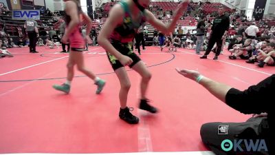 65 lbs Quarterfinal - Audie Spradling, F-5 Grappling vs Ty Cox, Kansas Mayhem 11u