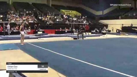 Ethan Cox - Floor, 5280 Gym CO - 2021 USA Gymnastics Development Program National Championships