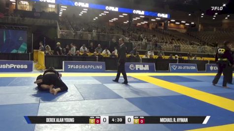 Michael R. Hyman vs Derek Alan Young 2025 Pan Jiu Jitsu IBJJF Championship