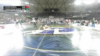 Boys 1B/2B 215 Cons. Round 4 - Nathon Randall, Okanogan vs Parker George Harmon, North Beach