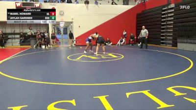 170 lbs Champ. Round 1 - Jaylah Gardner, Keokuk vs Mabel Howard, Iowa City Liberty