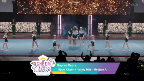 Naples Bears [2025 Show Cheer 1 - Mitey Mite - Medium A] 2025 Pop Warner National Cheer & Dance Championship