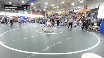 138 lbs Quarterfinal - Quinton Hull, Clovis West vs Justin Beauvais, Mountain View (Mesa) High School
