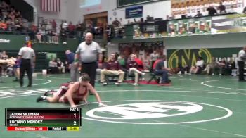 150 lbs Cons. Round 2 - Jaxon Sillman, Northwest (Canal Fulton) vs Luciano Mendez, Genoa