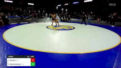 235 lbs Round Of 16 - Julia Gomez, East Nicolaus vs Talia Katzenberger, River Valley