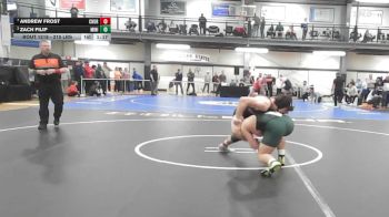215 lbs Semifinal - Andrew Frost, Churchville-chili vs Zach Filip, Minisink Valley