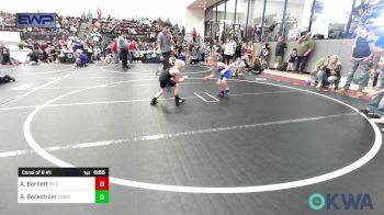 49 lbs Consi Of 8 #1 - Arlo Bartlett, Piedmont vs Beaudie Beckstrom, Cowboy Wrestling Club