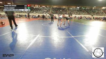 138 lbs Quarterfinal - Quinn Belanger, Altus JH vs Olivia Cherry, Shelton Wrestling Academy