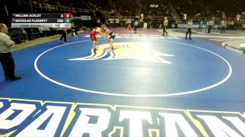 I-157 lbs Cons. Round 3 - Nicholas Flaherty, Comsewogue vs William Ackley, Johnson City