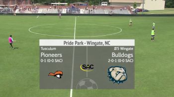 Replay: Tusculum vs Wingate | Sep 14 @ 1 PM