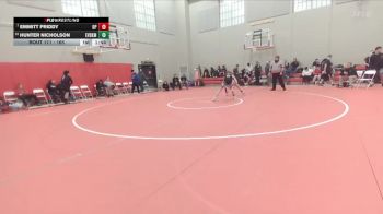 165 lbs Champ. Round 2 - Emmitt Priddy, Deer Park vs Hunter Nicholson, East Valley (Spokane)