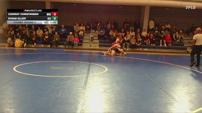 149 lbs Champ. Round 3 - Ethan Elliot, Southeast Community College vs Conway Christensen, Western Wyoming College