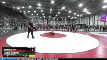 75 lbs Semifinal - Landon Caro, Mat Demon WC vs Jagger Baublits, Team Aggression WC