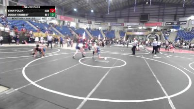 144 lbs Round Of 16 - Evan Folck, Kearney Matcats vs Logan Vannest, No Team