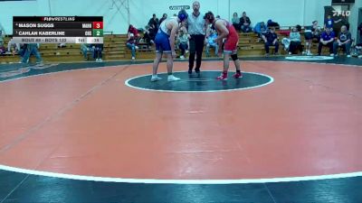 165 JV Cons. Round 3 - Connor Callahan, Horton HS vs Christopher Lopez, Shawnee Heights