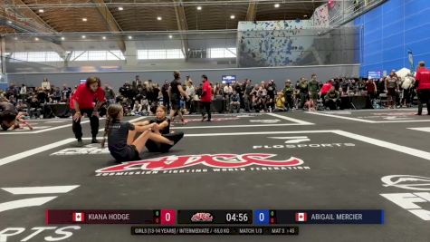 Abigail Mercier vs Kiana Hodge 2025 ADCC Vancouver Open