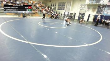 132 lbs Champ. Round 1 - Matthew Jasso, La Quinta vs Kendrick Vo Bao, Westminster