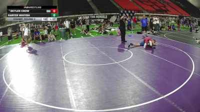 120 lbs Cons. Quarters - Zaine Labra, Hawaii vs Nikolai Rockwell, Oregon